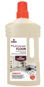 Multipower Floor. Универсальный концентрат для мытья полов.